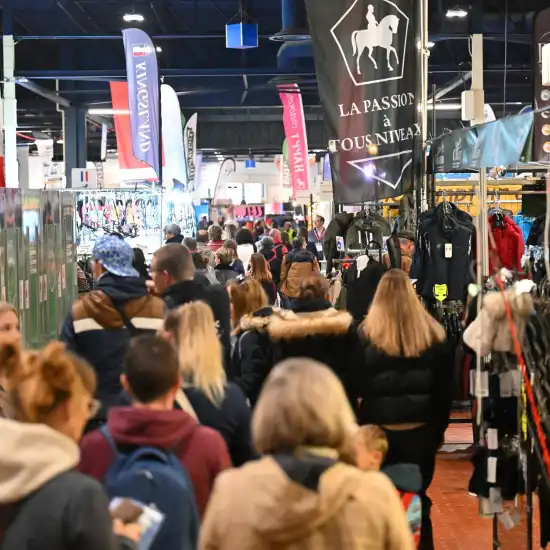 Dans les allées du Salon du Cheval d'Angers