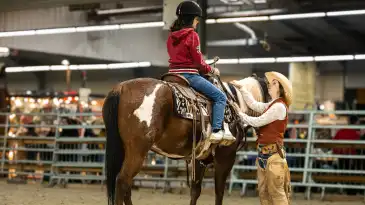 Découverte de l'équitation western et des disciplines de ranchSalon du Cheval 2025