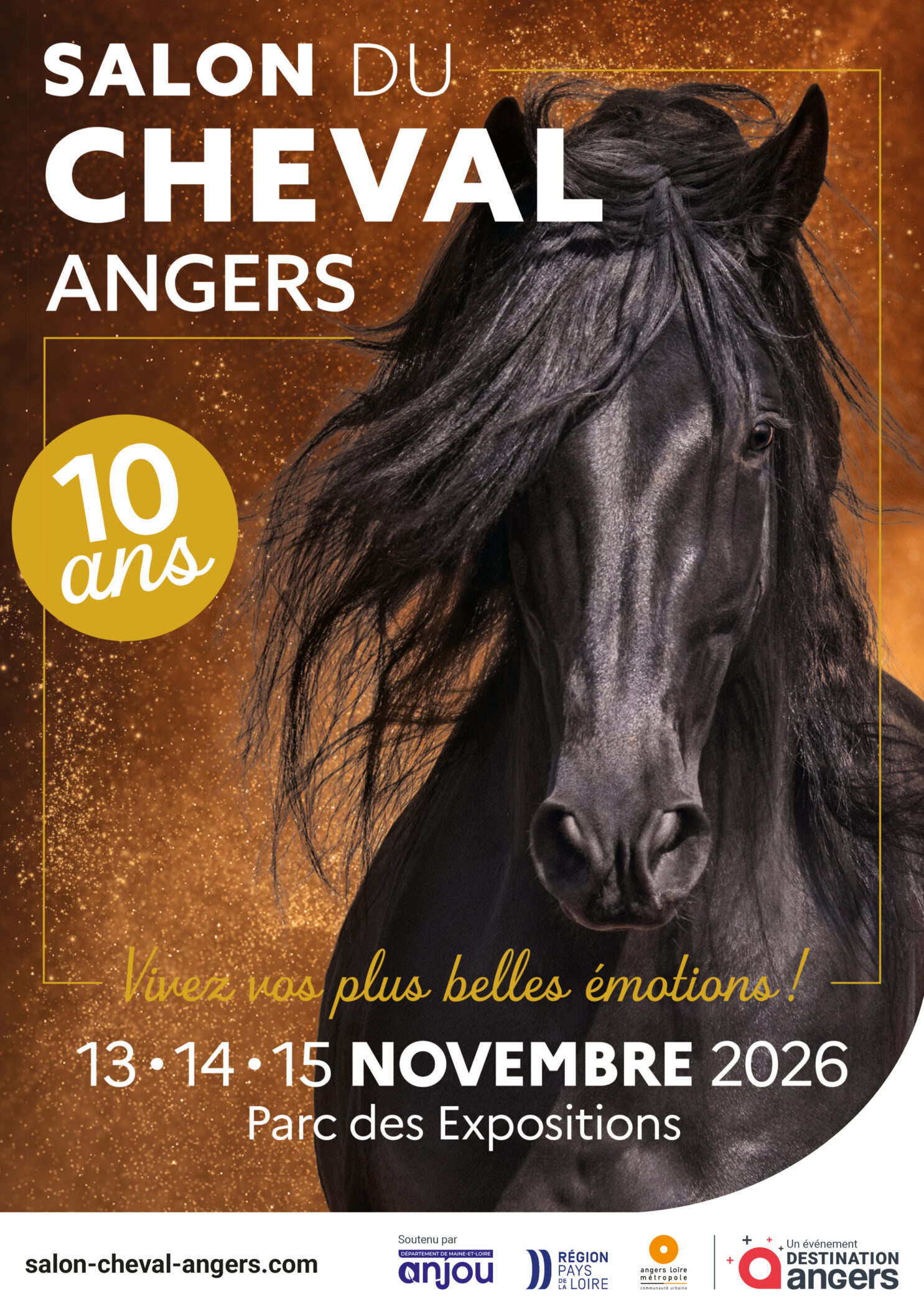 Plaquette Salon du Cheval d&rsquo;Angers 2026